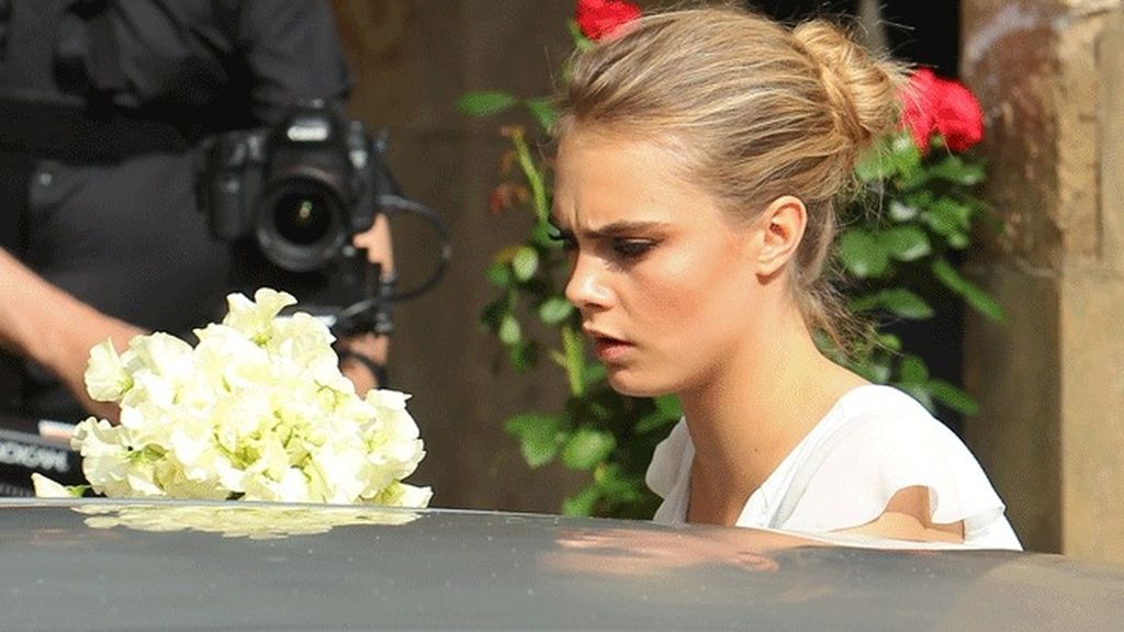 Cara Delevigne, protagonista de la boda de su hermana