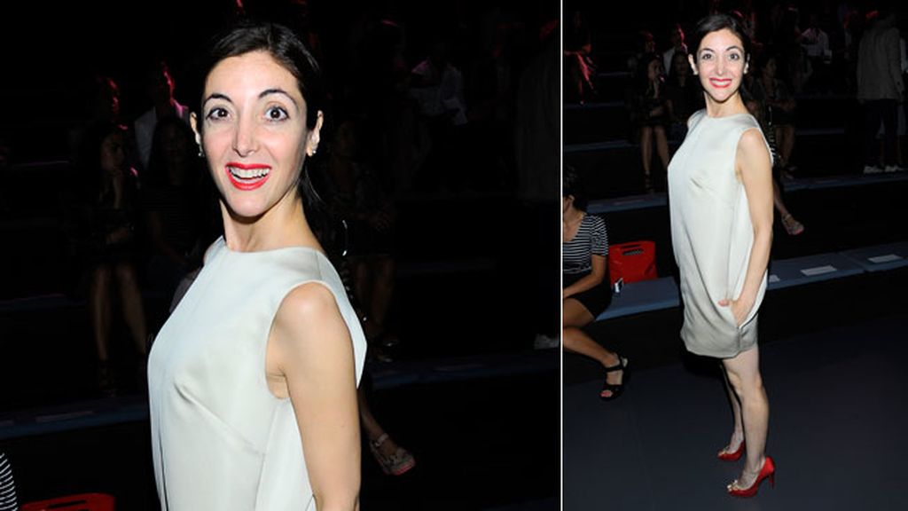 La escritora Espido Freire es fan de la pasarela madrileña