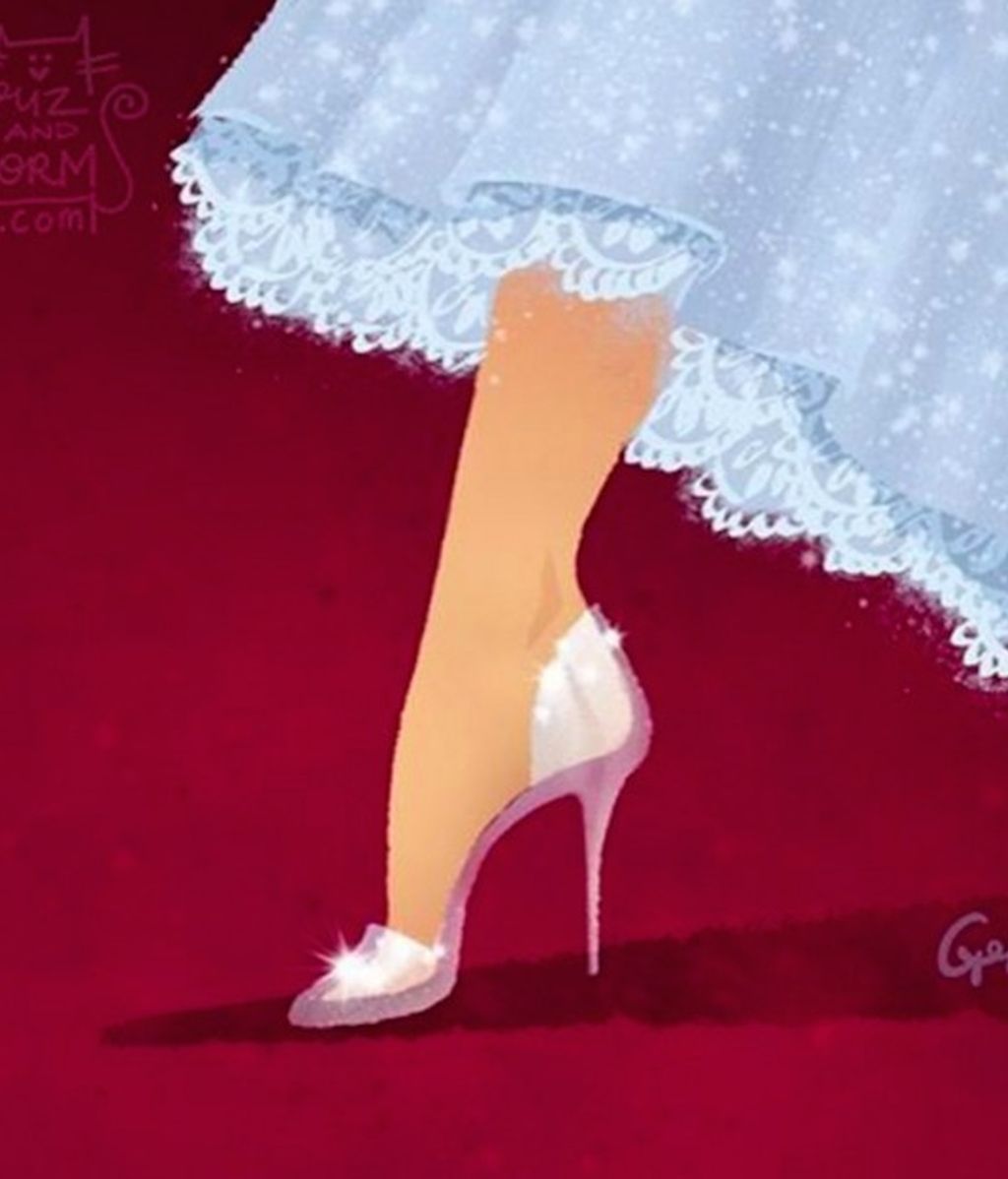 Los zapatos 'modernos' de las mágicas princesas Disney