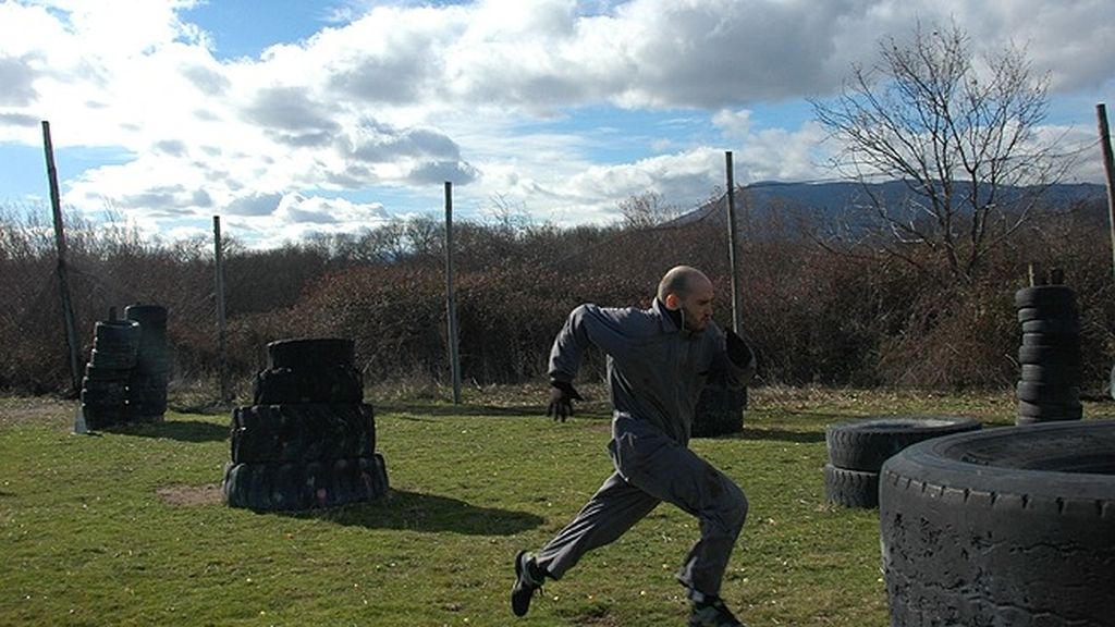 Los cinco ganadores han disfrutado jornada de pruebas en un campo de paintball