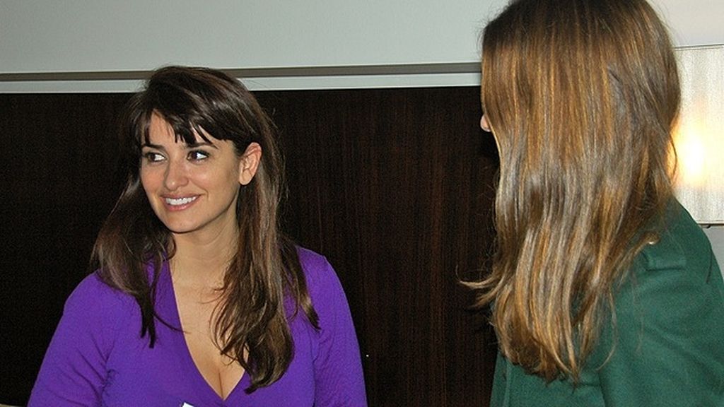 La actriz se mostró encantada junto a sus fans