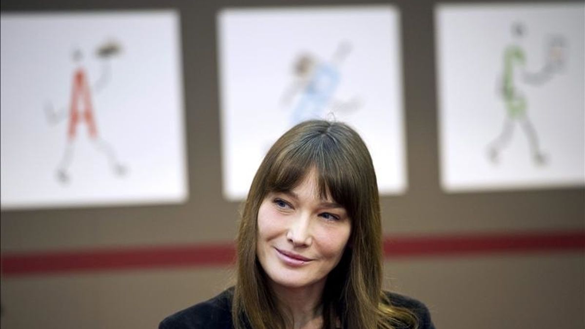 La primera dama de Francia, Carla Bruni-Sarkozy. EFE/Archivo