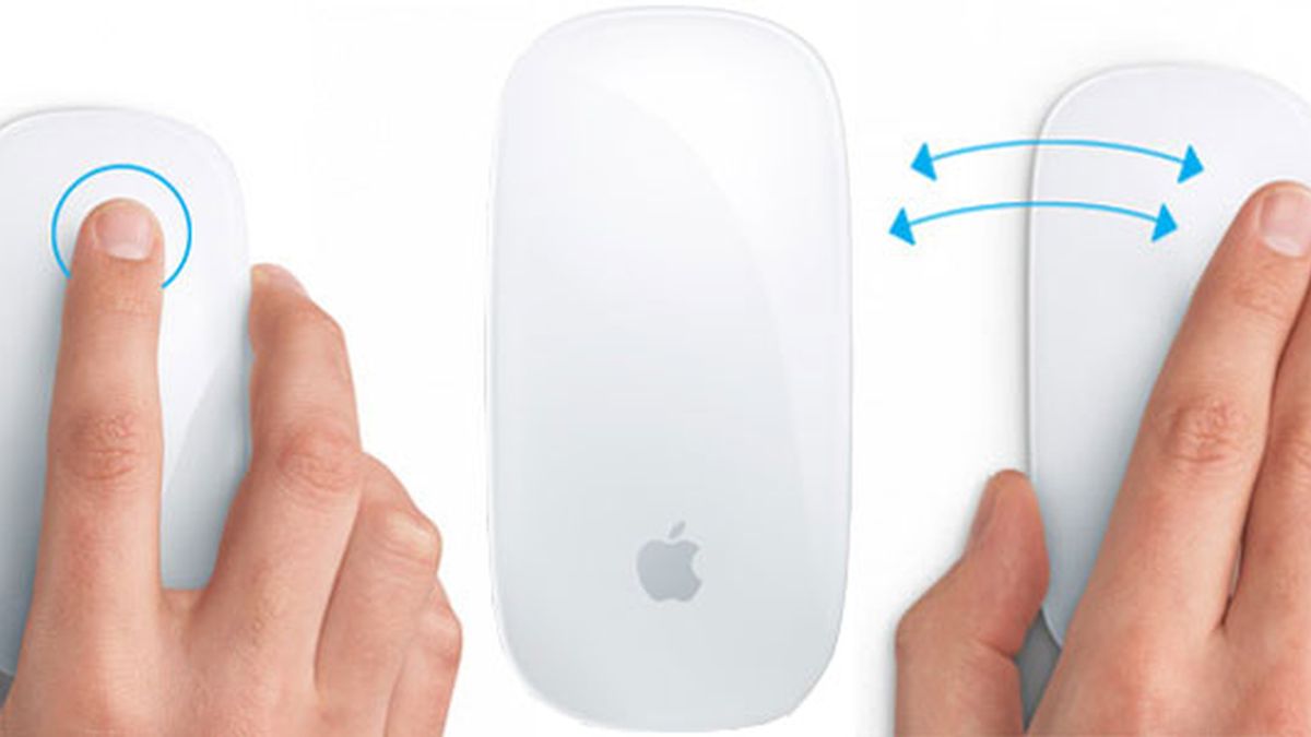 El nuevo 'Magic Mouse' de Apple. Foto: Apple.