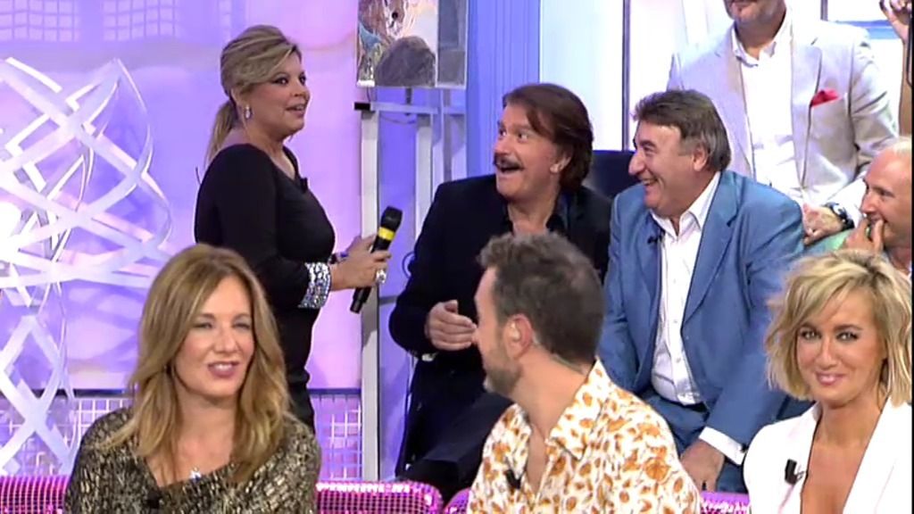 Bigote Arrocet sorprende a María Teresa Campos
