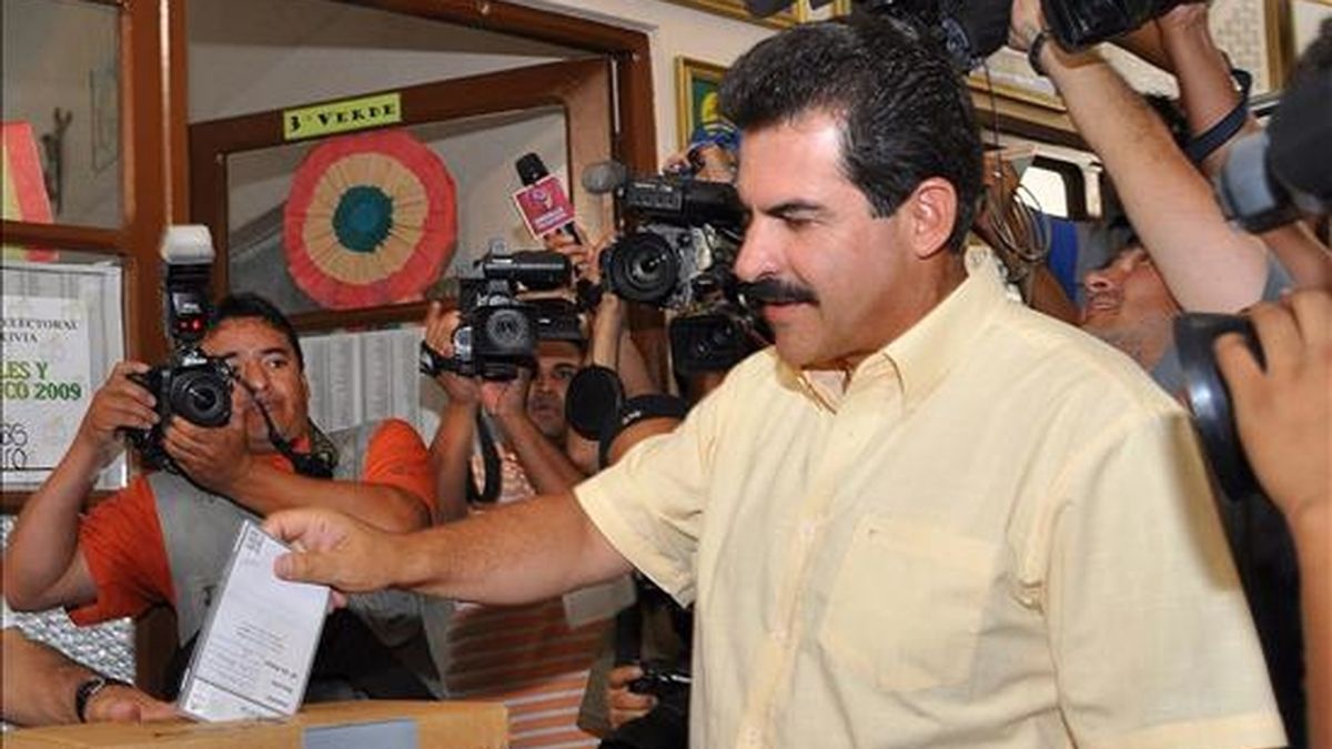 Reyes Villa ratificó desde EE.UU. que el Gobierno de Evo Morales realiza una "persecución política" en su contra, aunque dijo que aún no se encuentra en una situación en la que tenga que solicitar asilo político. EFE/Archivo