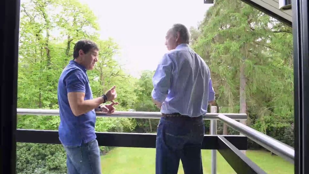 Bertín Osborne visita la  actual residencia del actor