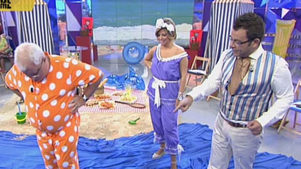 'Sálvame' se viste de playeros vintage