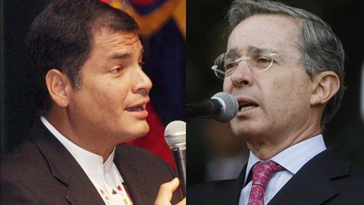 "No restableceremos relaciones, al menos, mientras yo sea presidente" de Ecuador, señaló Correa al recordar la ruptura de relaciones con Colombia. EFE/Archivo