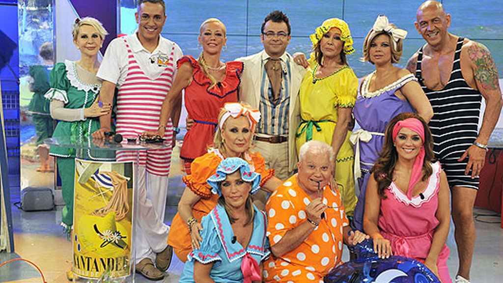 'Sálvame' se viste de playeros vintage