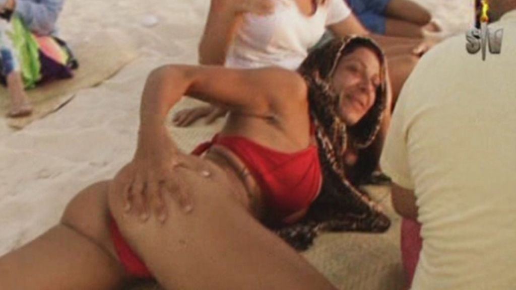 Tatiana estaba pasándoselo muy bien... y haciéndoselo pasar bien al resto