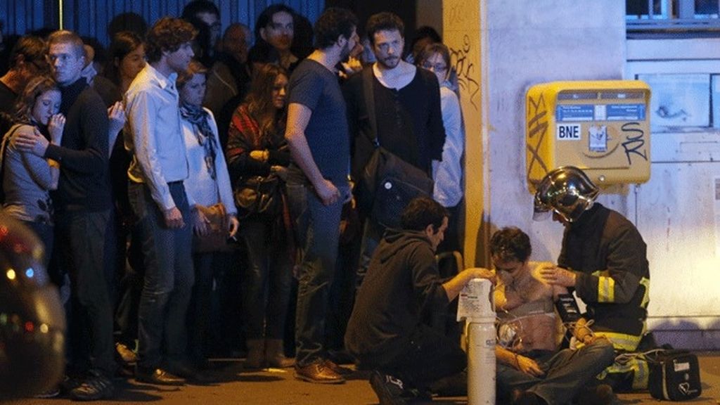 Matanza terrorista en el centro de París