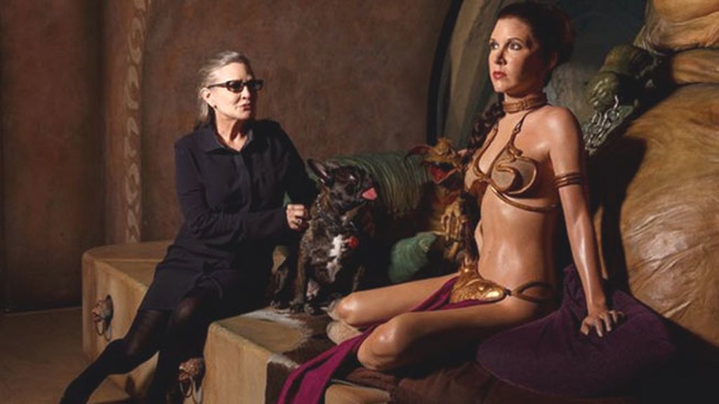 Todos echaremos de menos a Carrie Fisher, pero su perro Gary más: así era su relación