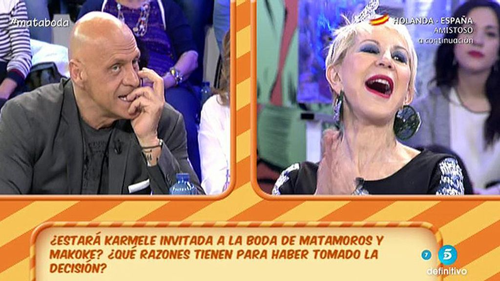 Todas descalzas echan a correr tras conocer que Paz no está invitada