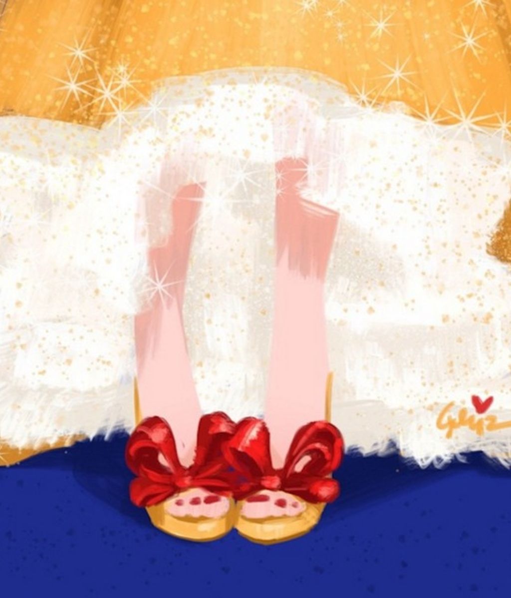 Blancanieves de la mano de un par de Valentinos
