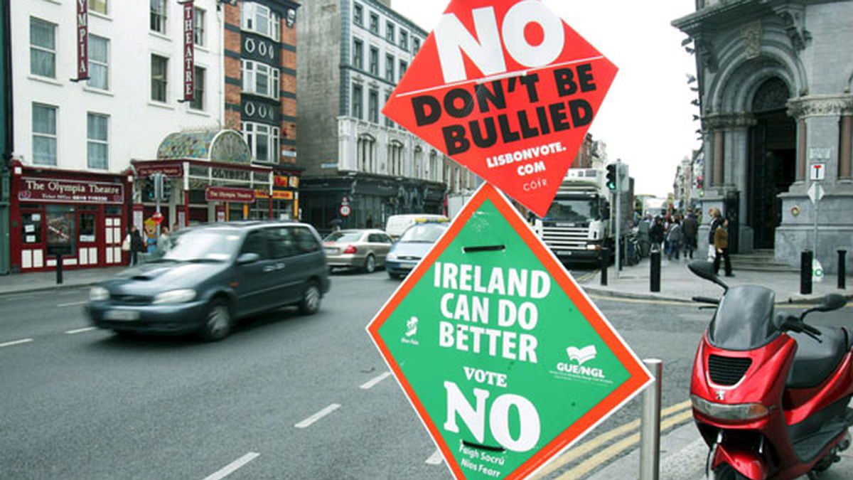 Zapatero asegura que el 'no' de Irlanda "no puede suponer un freno". Vídeo: Atlas