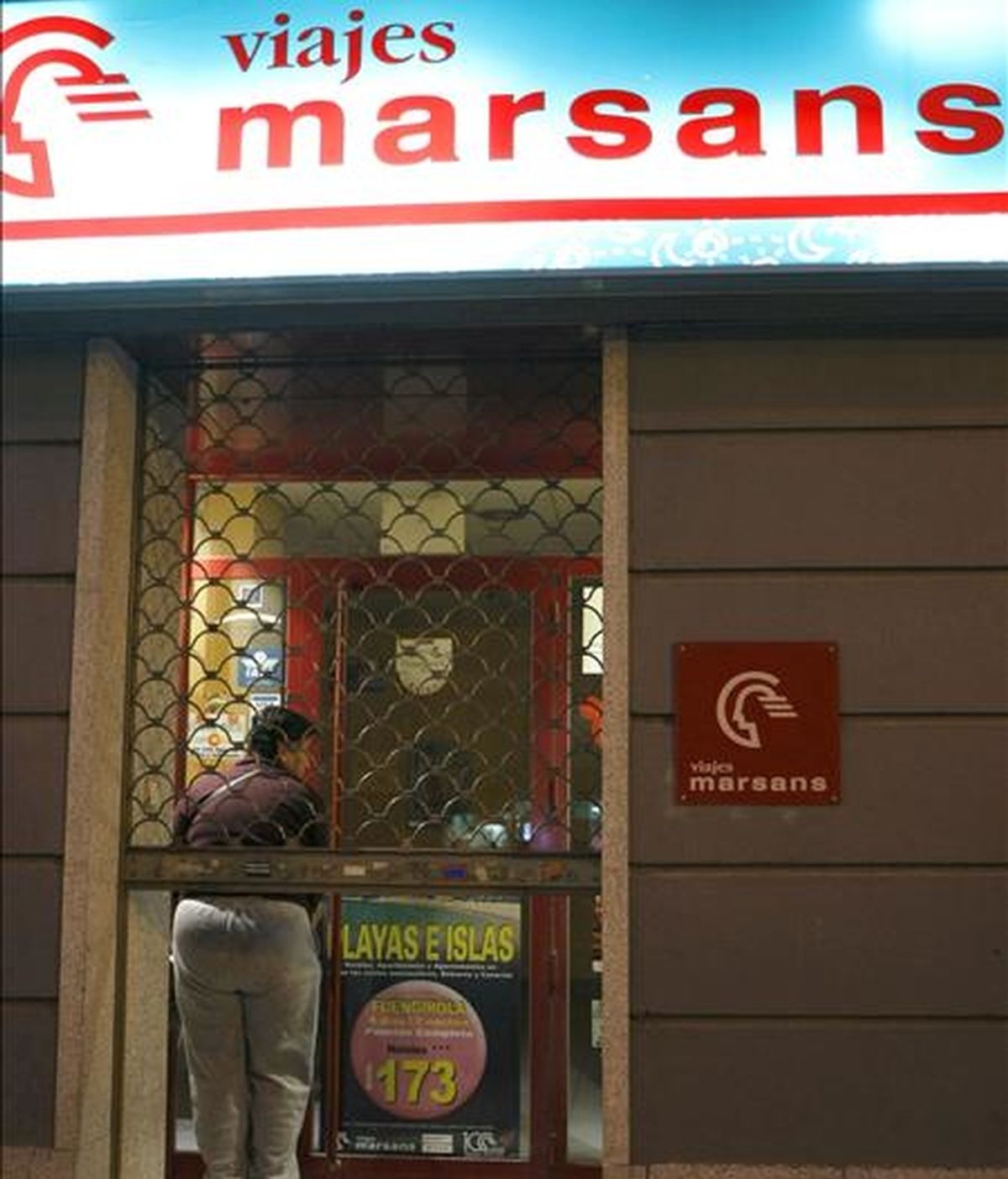 Vista de la fachada de una Agencia de Viajes Marsans en el centro de Madrid. EFE/Archivo