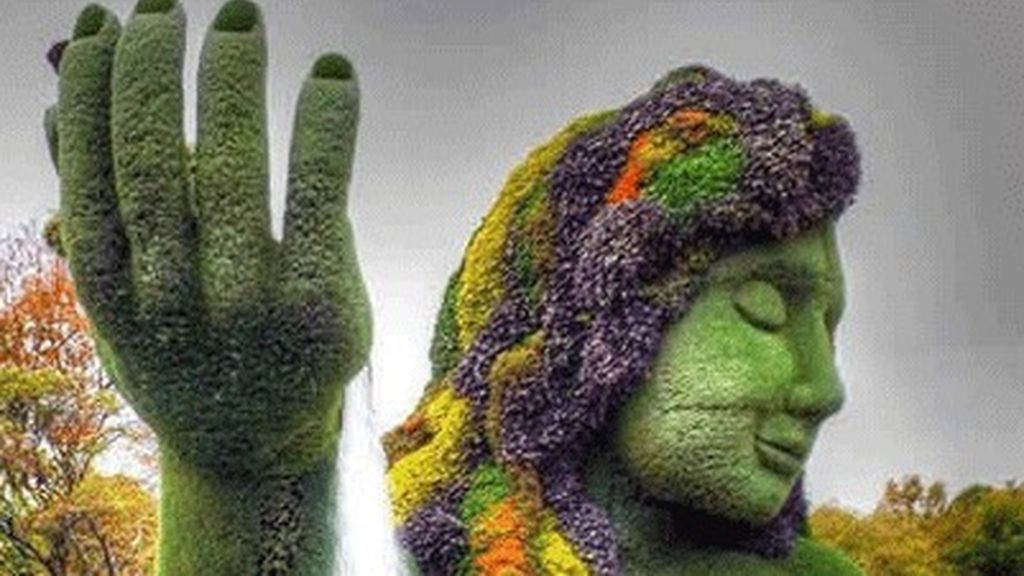 El arte de la jardinería ornamental