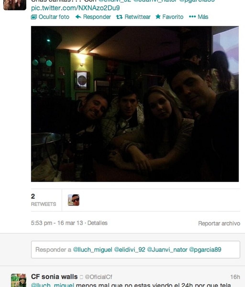 Ainara, la ex de Igor