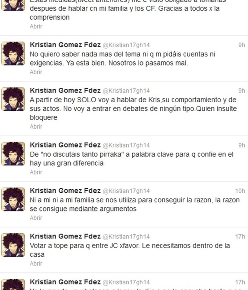 Kris e Igor, el hermanísimo