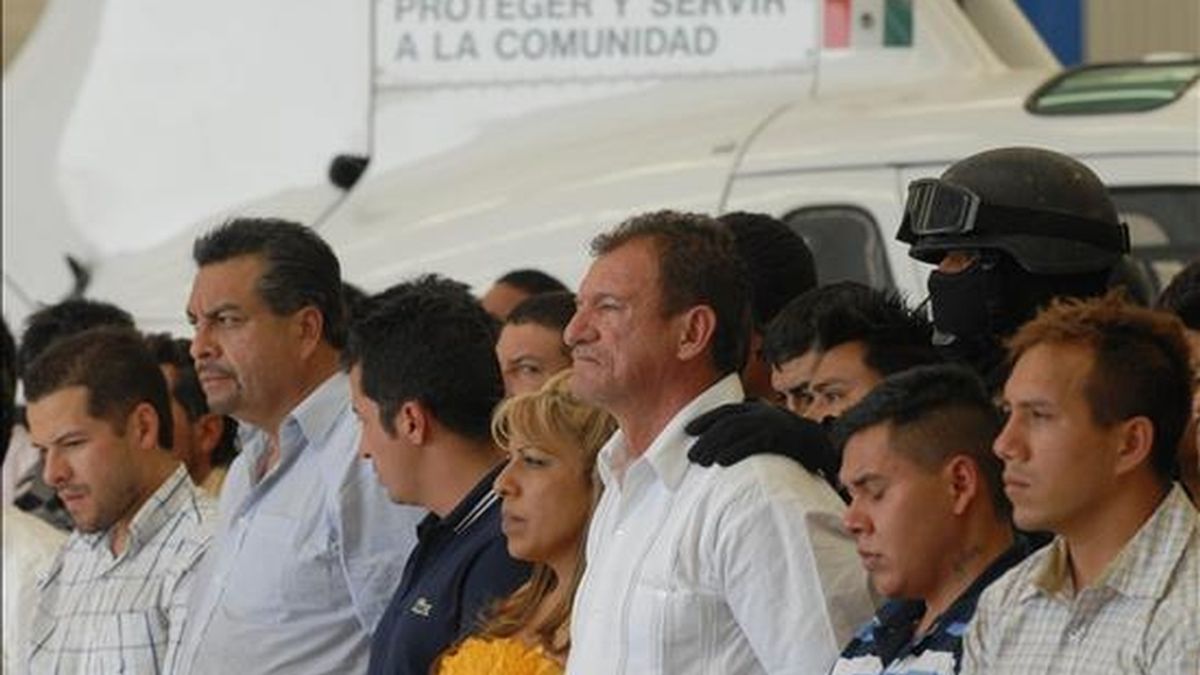 Detenidos 44 presuntos narcotraficantes de la organización criminal conocida como "La Familia Michoacana". Vídeo: Informativos Telecinco.