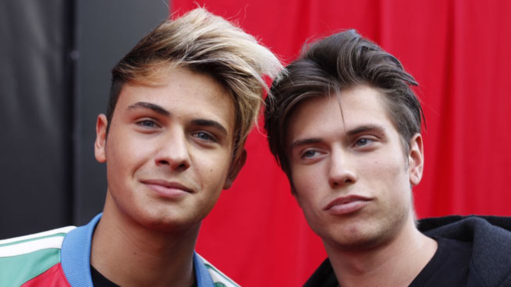 Benji & Fede en la previa a su actuación con Xriz