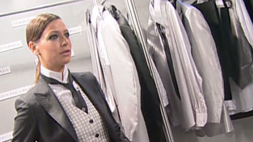 Eva González se viste de novio