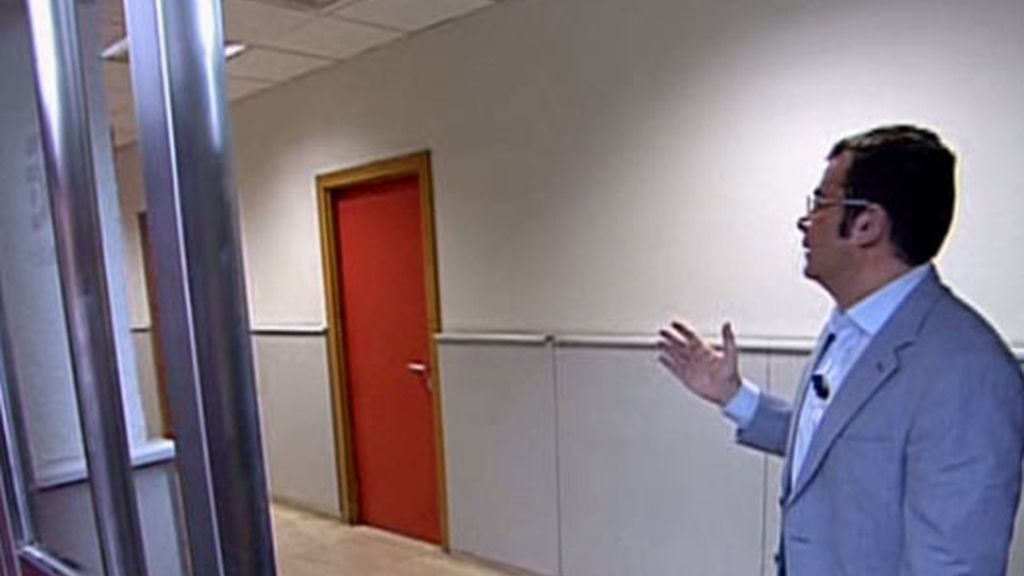 El nuevo plató de 'Sálvame', los pasillos de Telecinco