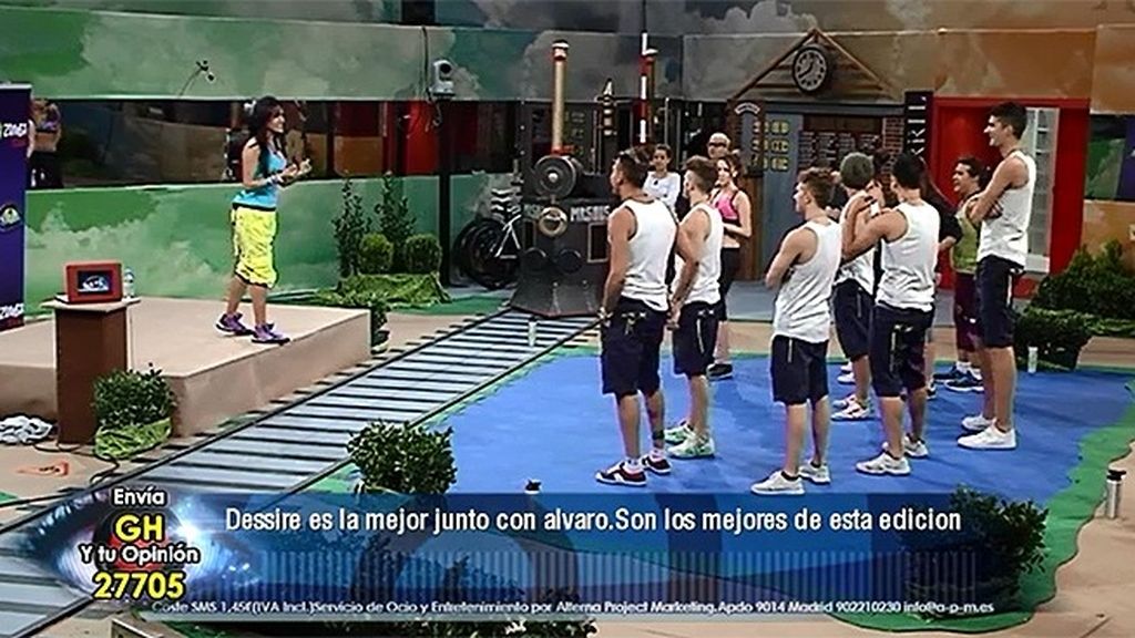 La colombiana eclipsó a los chicos de la casa