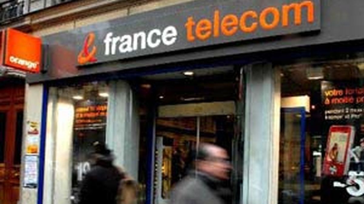 Una tienda de móviles France Telecom y Orange. Foto: Archivo / EFE