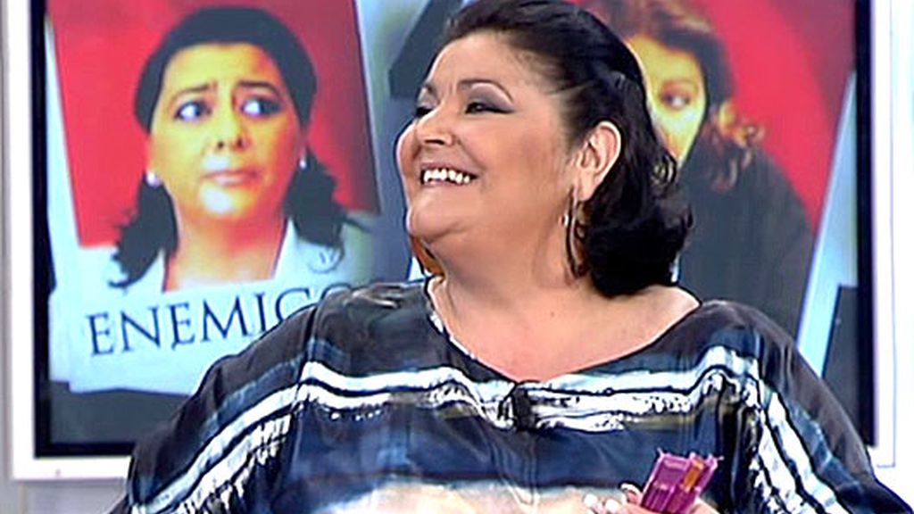 Charo Reina, lágrimas por una 'íntima enemistad'