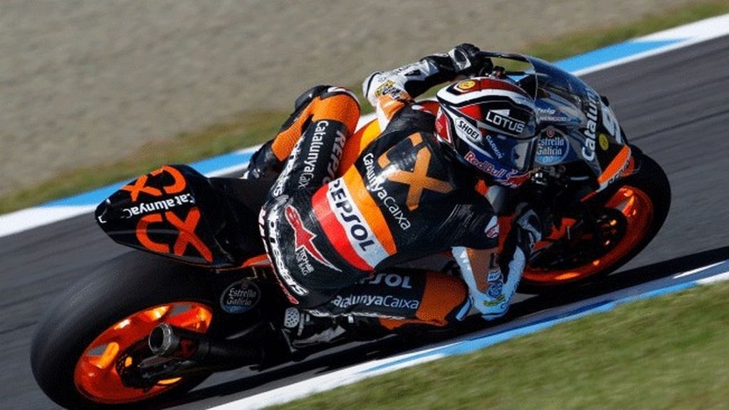 Márquez, el más rápido en los segundos libres de Motegi.