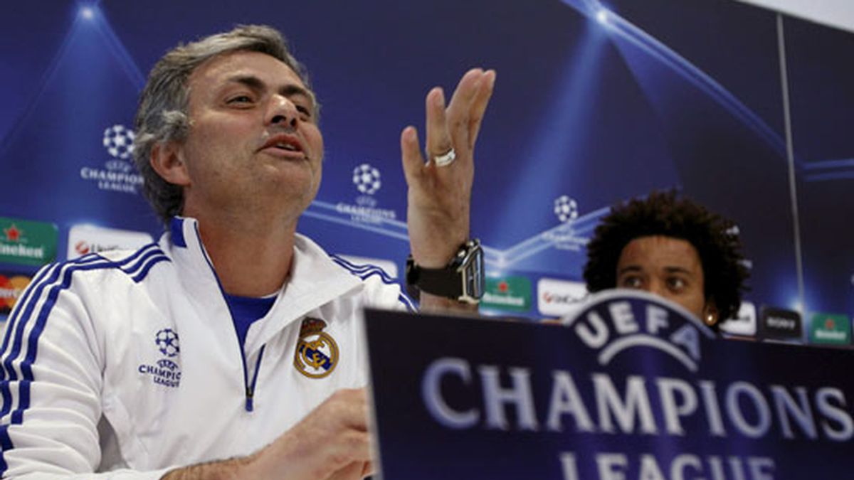 Mourinho se acordó de Pep Guardiola en rueda de prensa. Foto: EFE