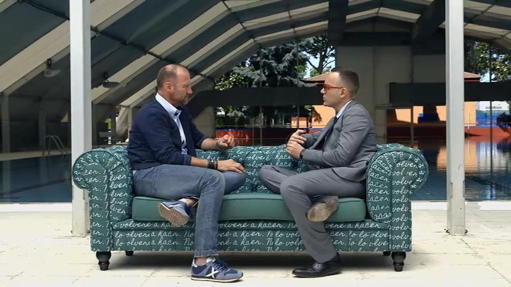 Risto Mejide hace de 'hermano mayor' con el campeón olímpico