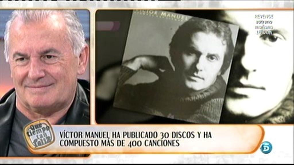 La carrera de Víctor Manuel, en imágenes