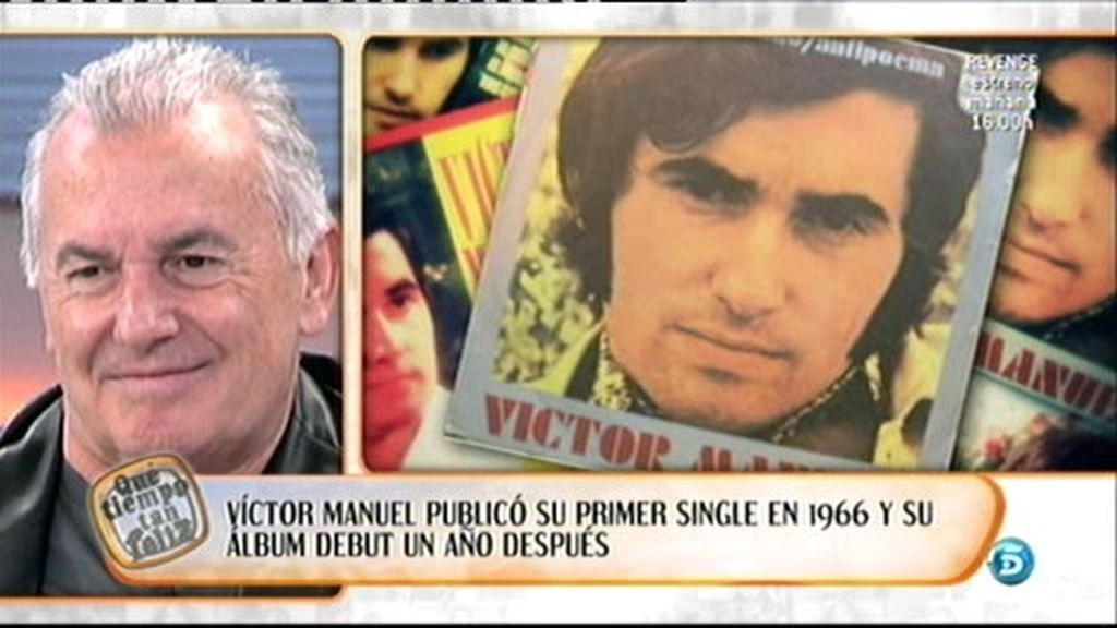La carrera de Víctor Manuel, en imágenes
