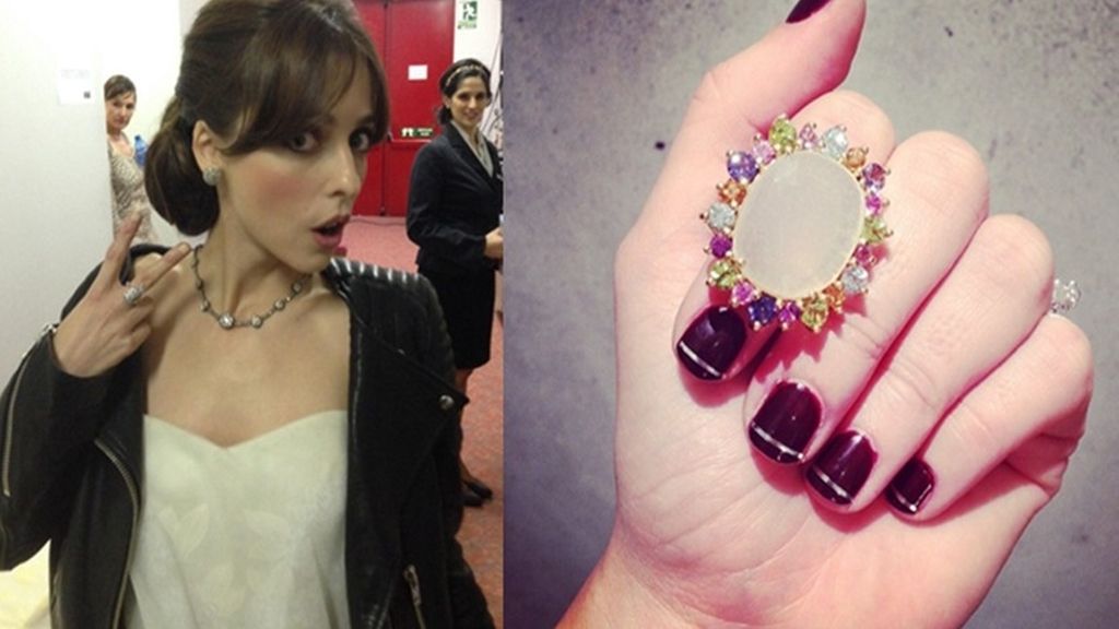 Leticia Dolera en el backstage y el anillo de Blanca Suárez