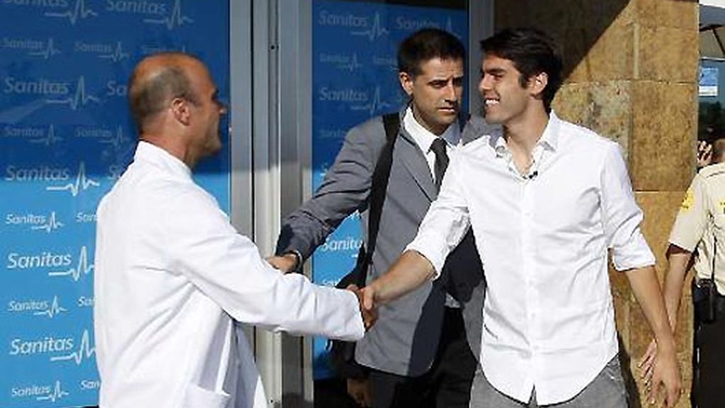 Kakà ya está en Madrid