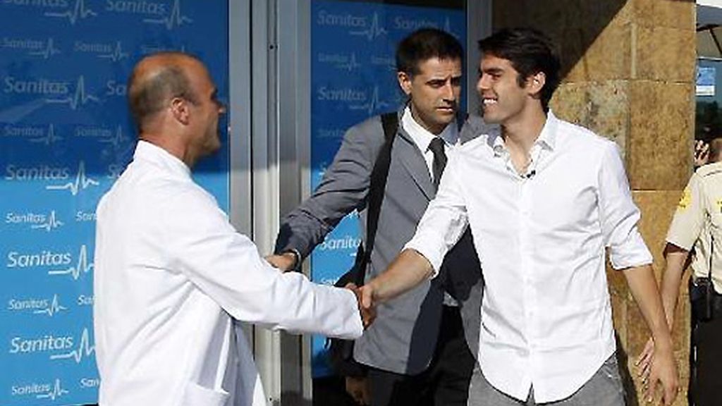 Kakà llega al Real Madrid
