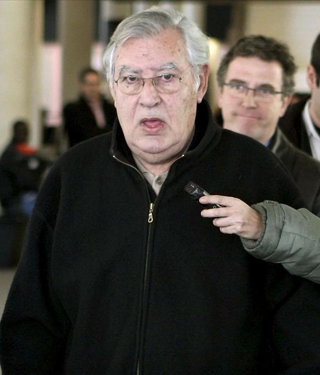 El ex director del Palau de la Música Catalana, Felix Millet, principal imputado por el expolio del Palau de la Música, a la salida de los Juzgados. EFE/Archivo