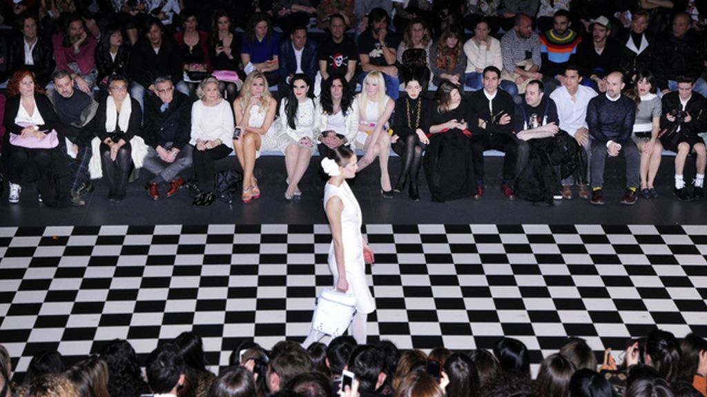 El de Delfín ha sido, hasta el momento, el front row por excelencia de esta edición de Cibeles