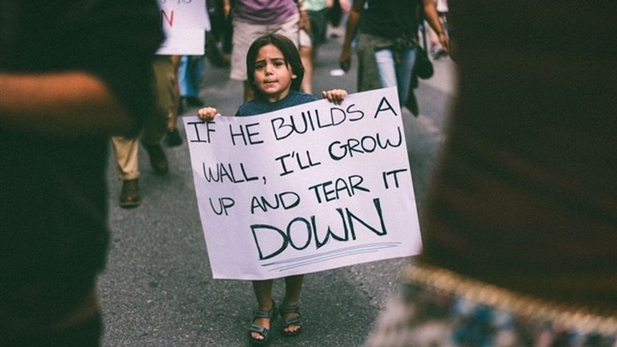 “Si construyes un muro, yo creceré y lo tiraré abajo”