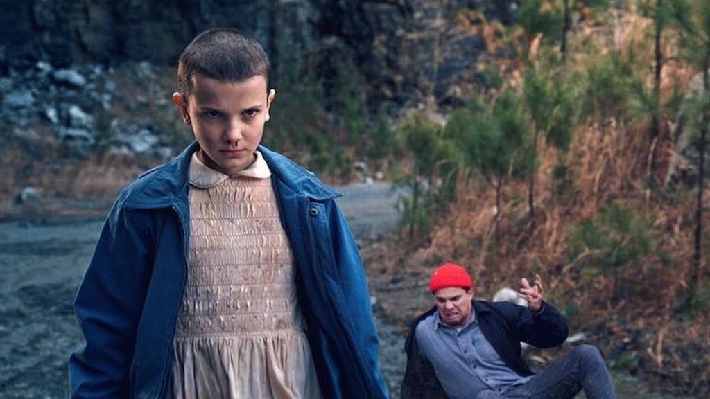 Con Eleven de Stranger Things