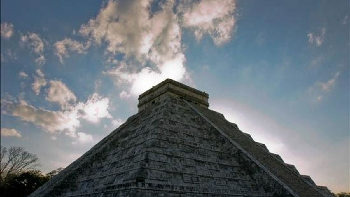 Chichez Itzá, es el tercer centro arqueológico del la Península del Yucatán que la Ruta visita en su aventura por los "Caminos Blancos Mayas", senderos que unían las principales urbes de la zona con un objetivo eminentemente comercial. EFE/Archivo