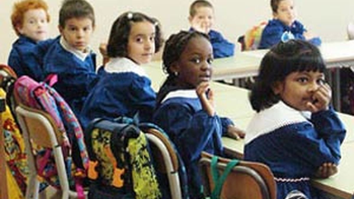 Niños en una escuela italiana. Foto: La Stampa