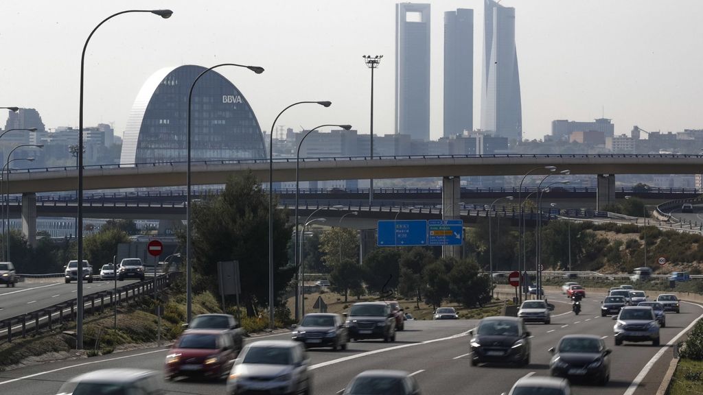 Madrid contaminación carretera