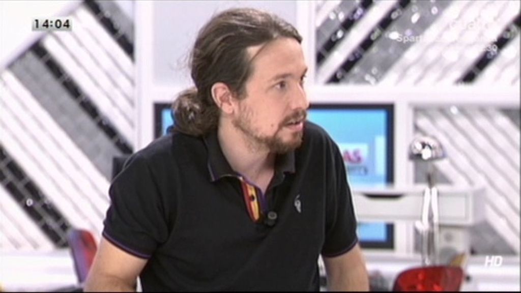 El polo con la bandera de España republicana de Pablo Iglesias