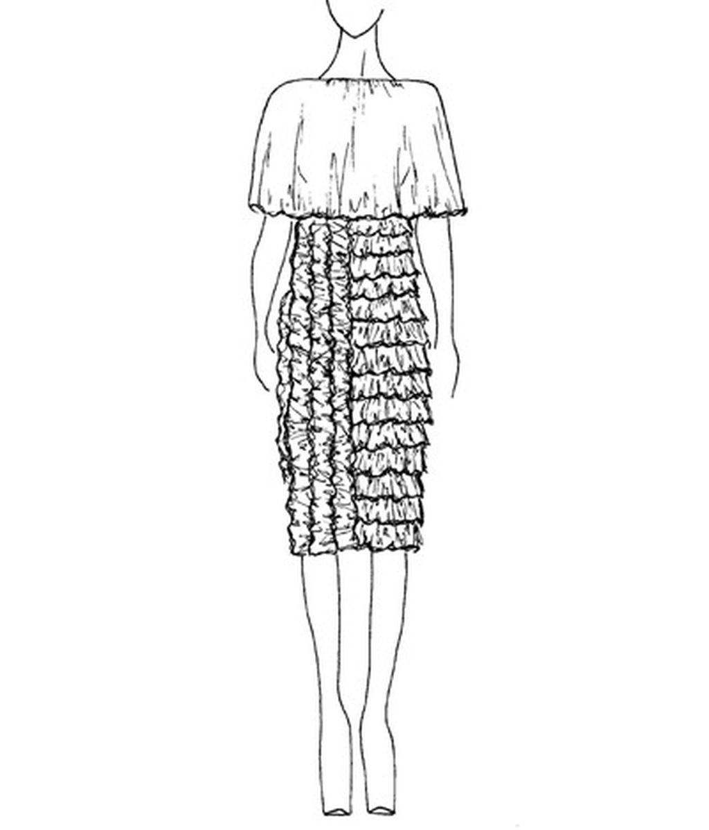 Los bocetos para el estilismo de Mercedes Milá en GH 12