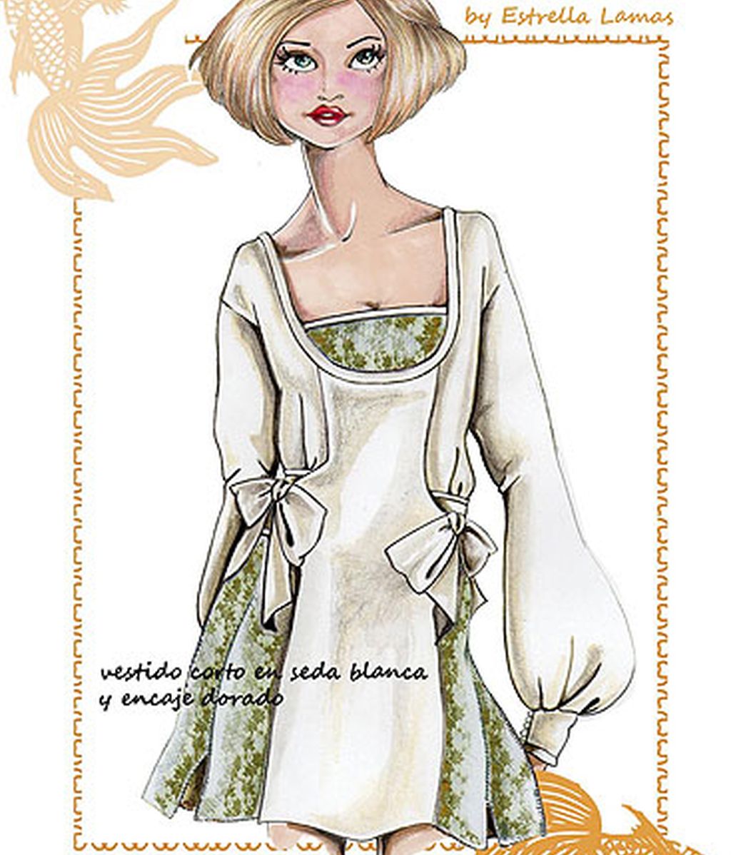 Bocetos para la boda de Karmele