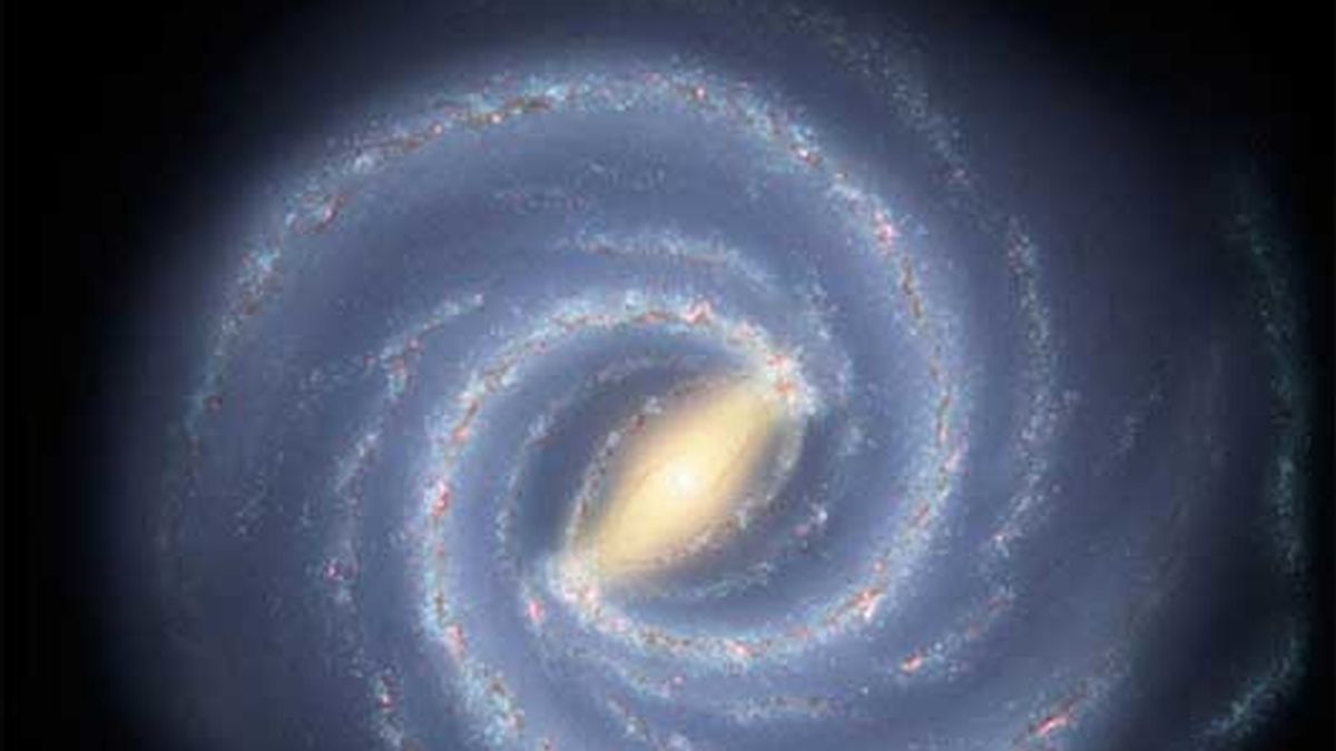 imagen proporcionada por el telescopio espacial Spitzer de la NASA. Foto: NASA