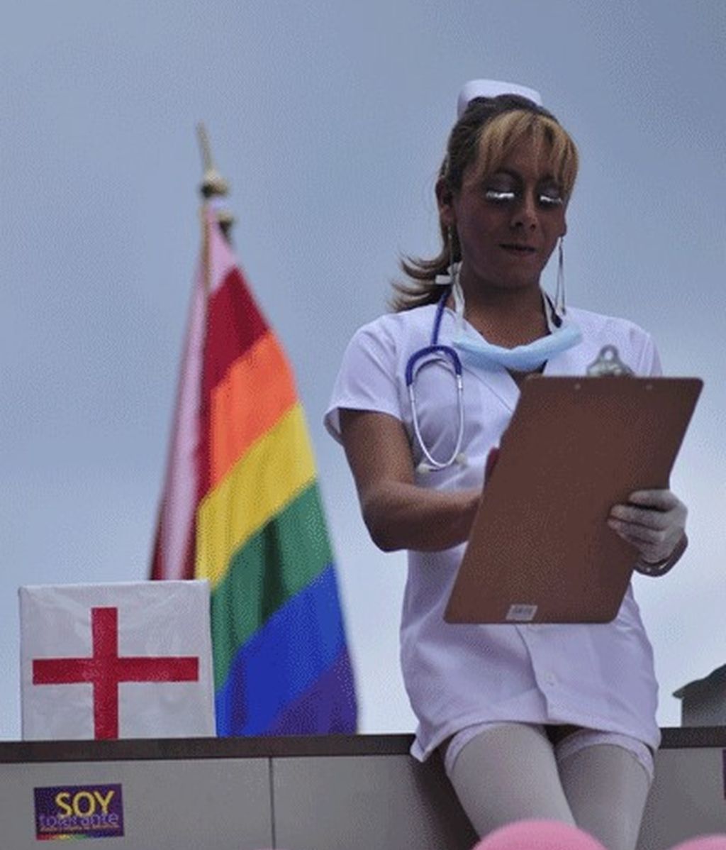 Día Internacional del Orgullo Gay en el centro de Guatemala